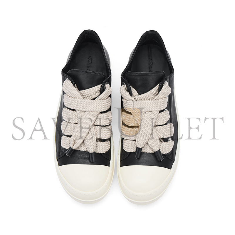 RICK OWENS JUMBOLACE LACE-UP SNEAKERS ZNXSN3LCOW2MPBKA